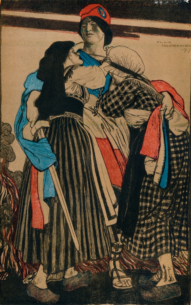 استعادة الألزاس واللورين إلى فرنسا ، 1917 بواسطة موريس غريفنهاغن