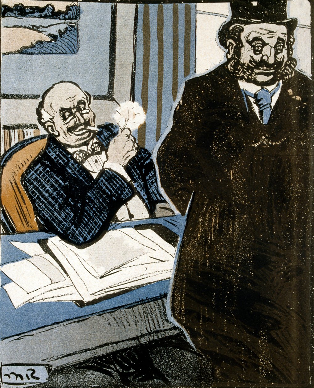 Caricature in L