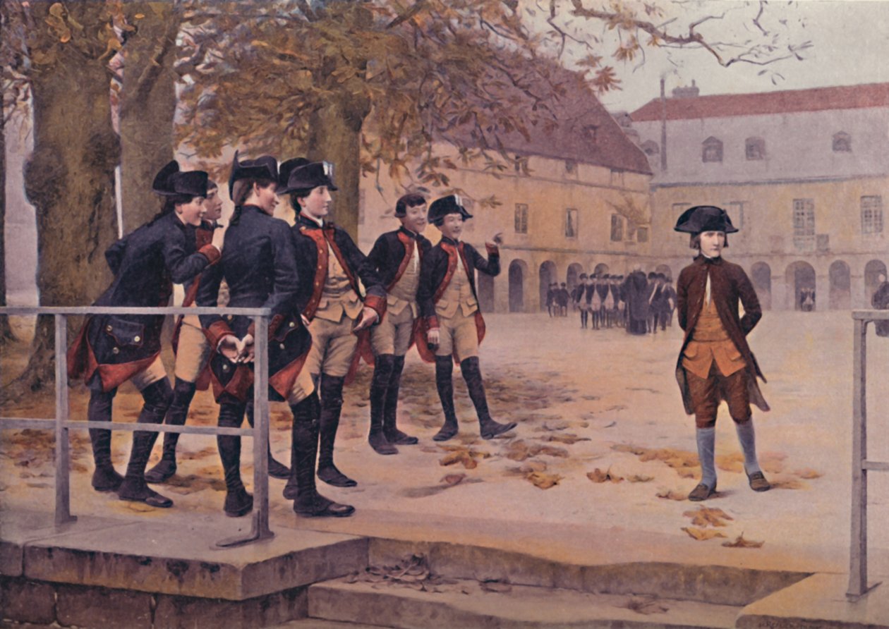 بونابرت ، ذا نوفو ، في مدرسة برين ، 1779-1784 ، 1896 بواسطة موريس ريلييه دوماس