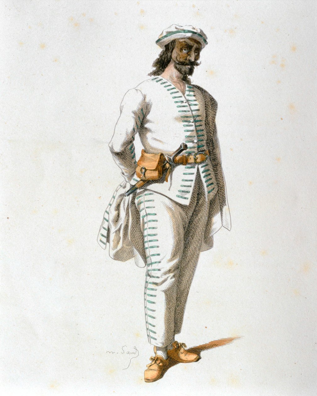 جيانغورغولو كوميديا ديلارتي بواسطة موريس ساند