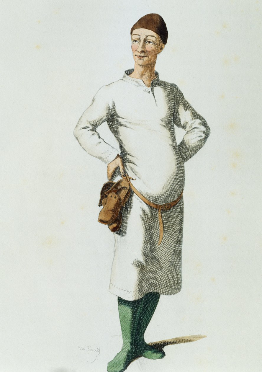Meneghino ، بواسطة موريس ساند (1823-1889) بواسطة موريس ساند