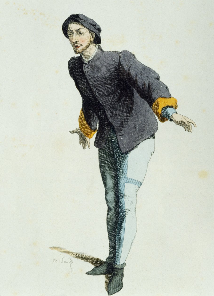 Ruzzante في عام 1525 ، بواسطة موريس ساند (1823-1889) بواسطة موريس ساند