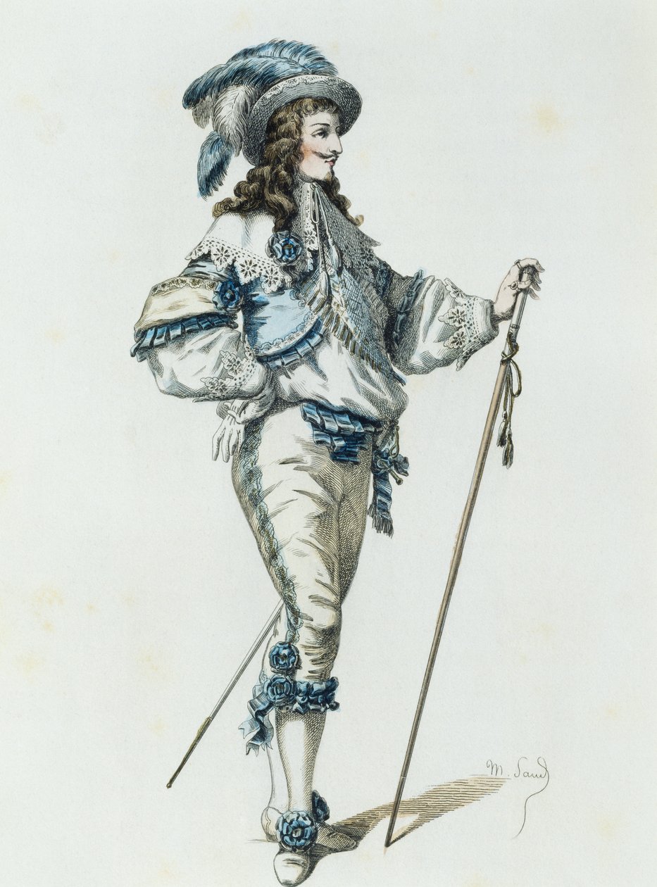 يونغ لوفر ، بقلم موريس ساند (1823-1889) بواسطة موريس ساند