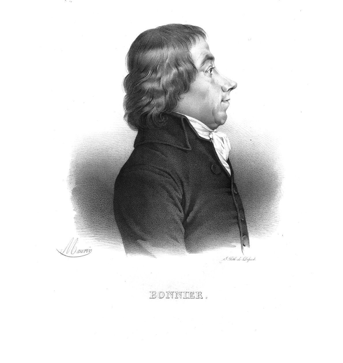 أنجي إليزابيث لويس أنطوان بونييه ، c1820s. بواسطة مورين