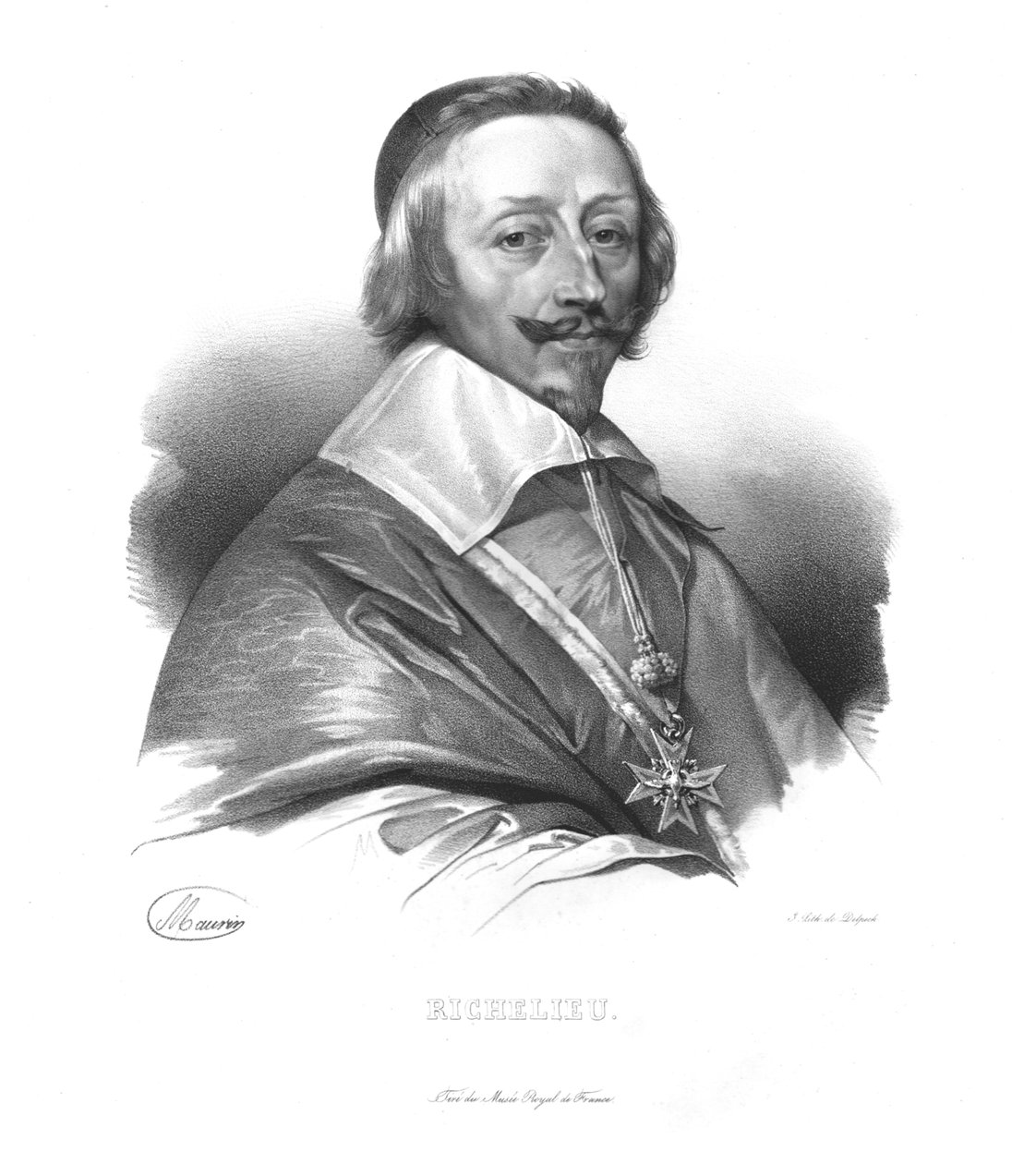 الكاردينال ريشيليو ، c1820s بواسطة مورين