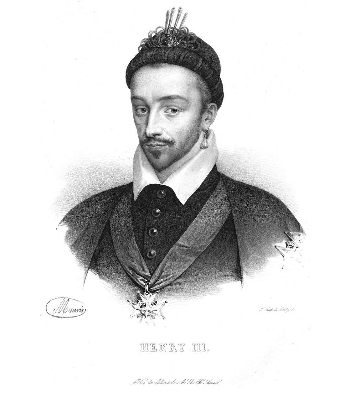 هنري الثالث ، ملك فرنسا ، c1820s. بواسطة مورين