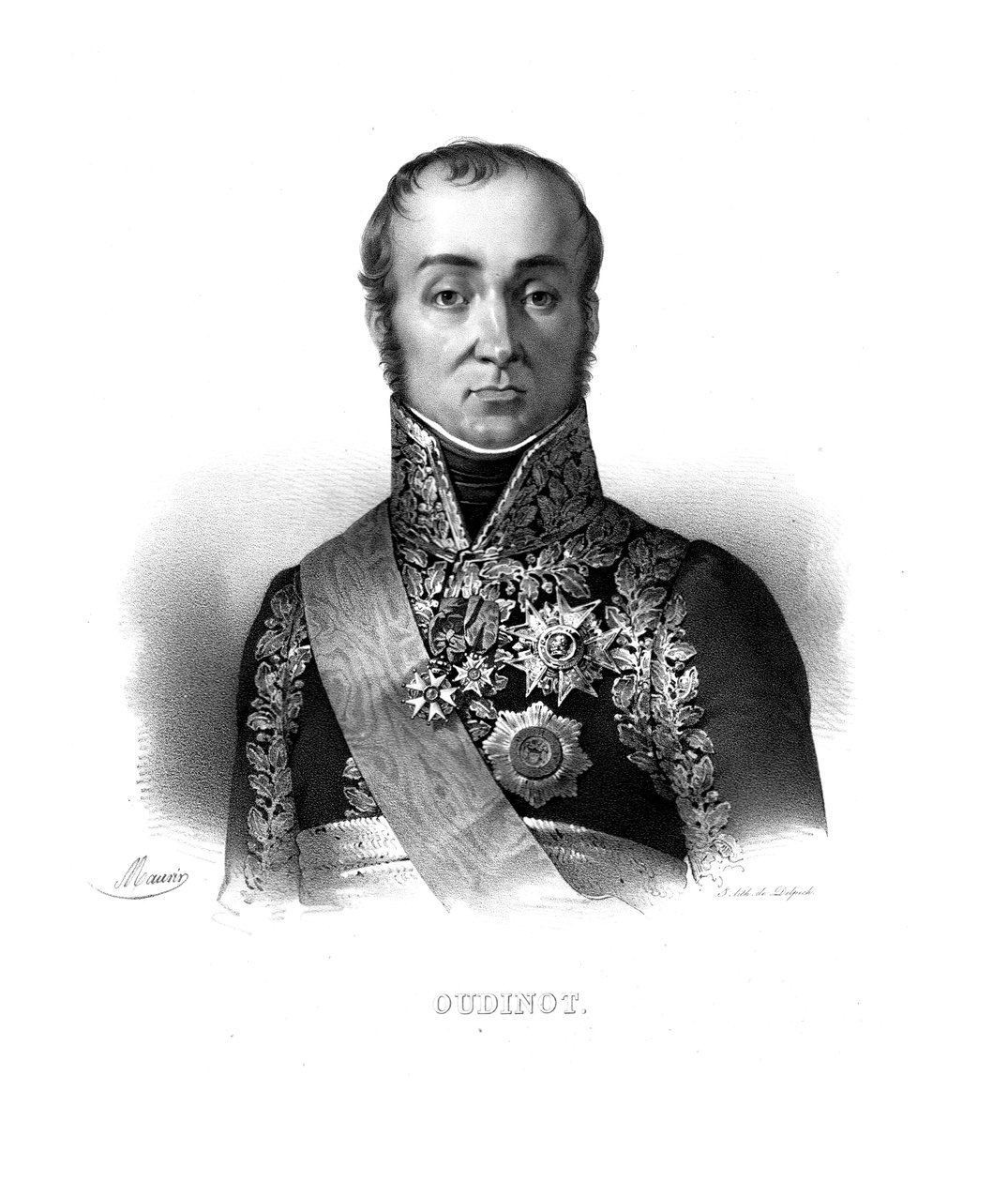 نيكولاس تشارلز أودينوت ، 1818 بواسطة مورين