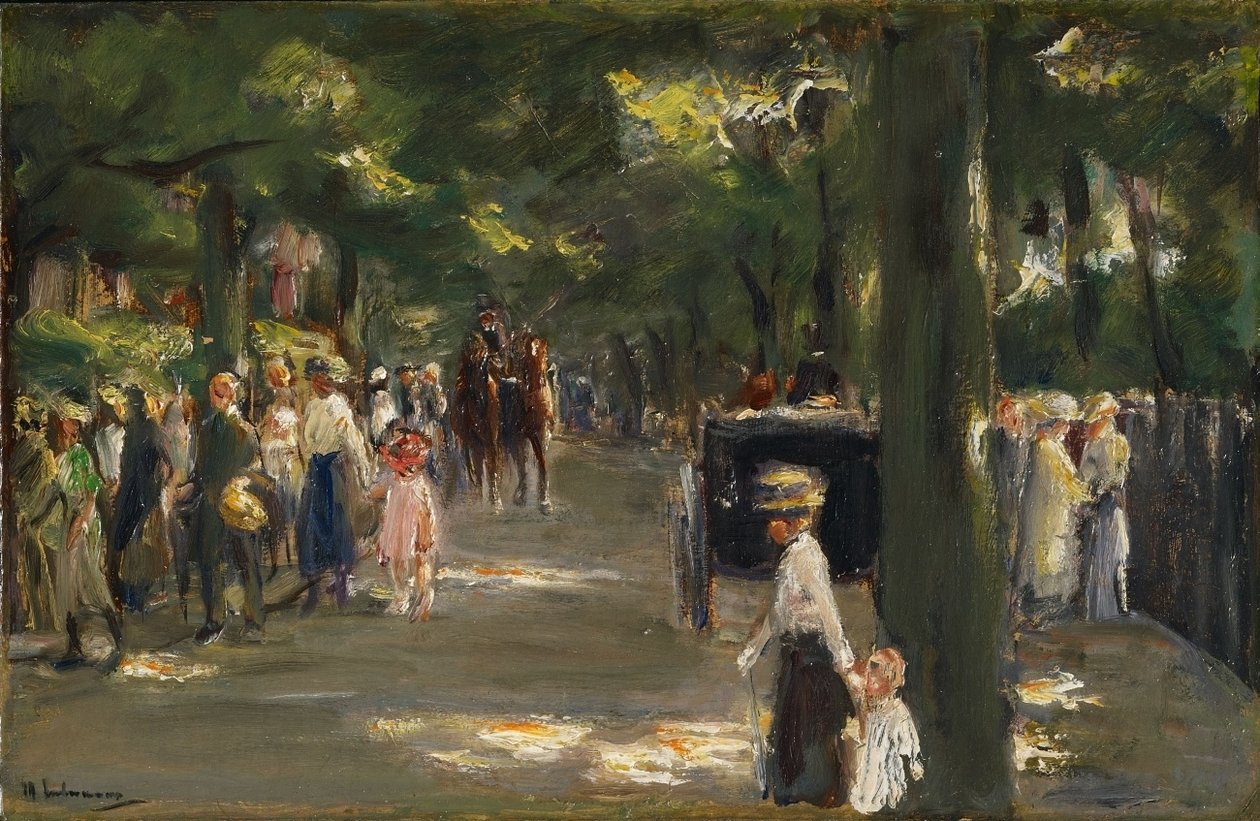 Seestrasse الكبير في Wannsee مع مشوا بواسطة ماكس ليبرمان