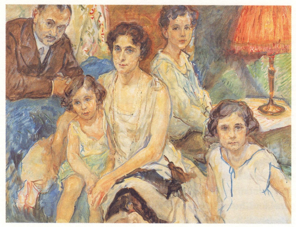 عائلة الطبيب يانوس بليش. منذ عام 1914 كان متزوجًا من ميلاني جانز ، ابنة أدولف جانز ، أحد الإخوة الثلاثة الذين أداروا أعمال ألوان كاسيلا في فرانكفورت بواسطة ماكس Slevogt
