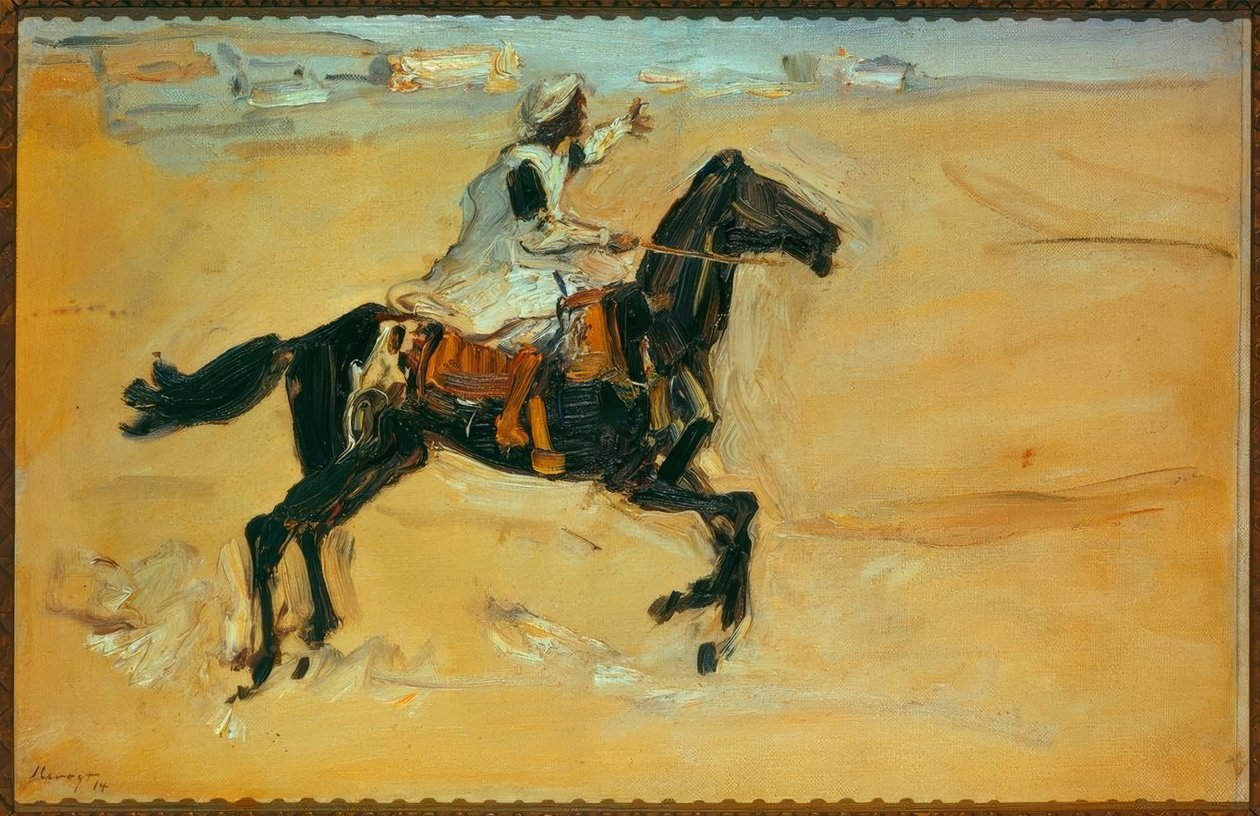 العرب على ظهور الخيل بواسطة ماكس Slevogt