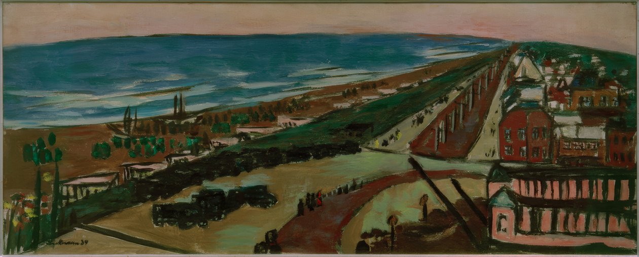Blick auf Zandvoort bei Abend بواسطة ماكس بيكمان