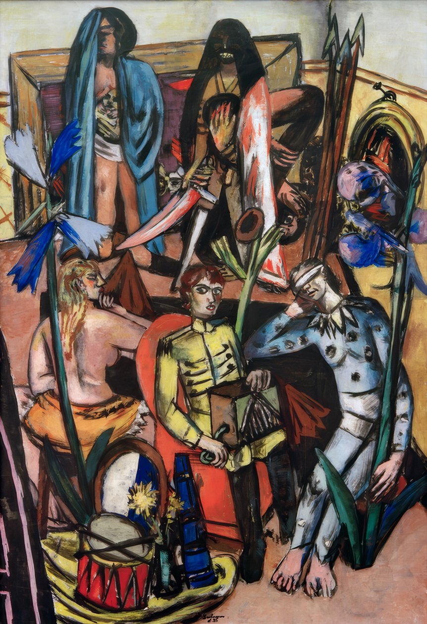 The Leiermann (Das Lebenslied) بواسطة ماكس بيكمان