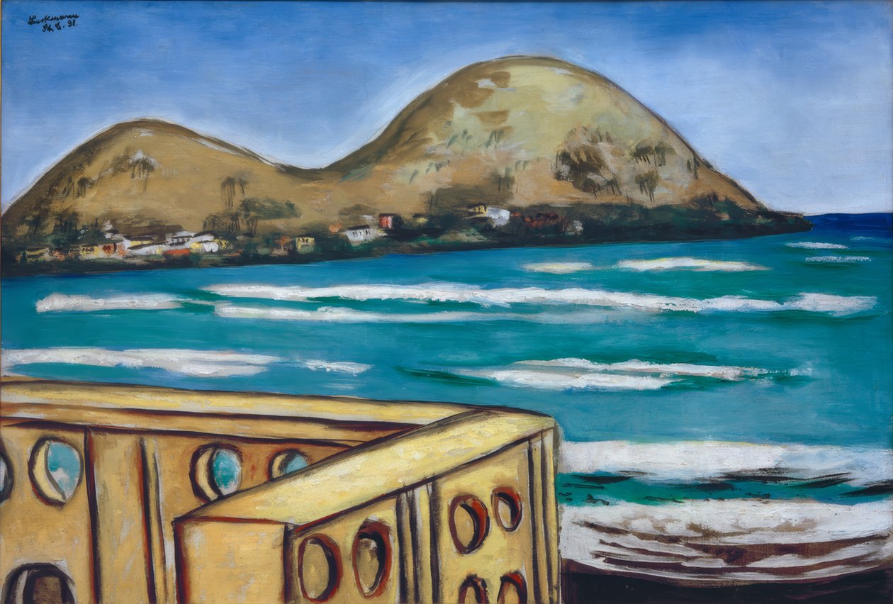 المناظر الطبيعية في Saint-Cyr-sur-Mer بواسطة ماكس بيكمان