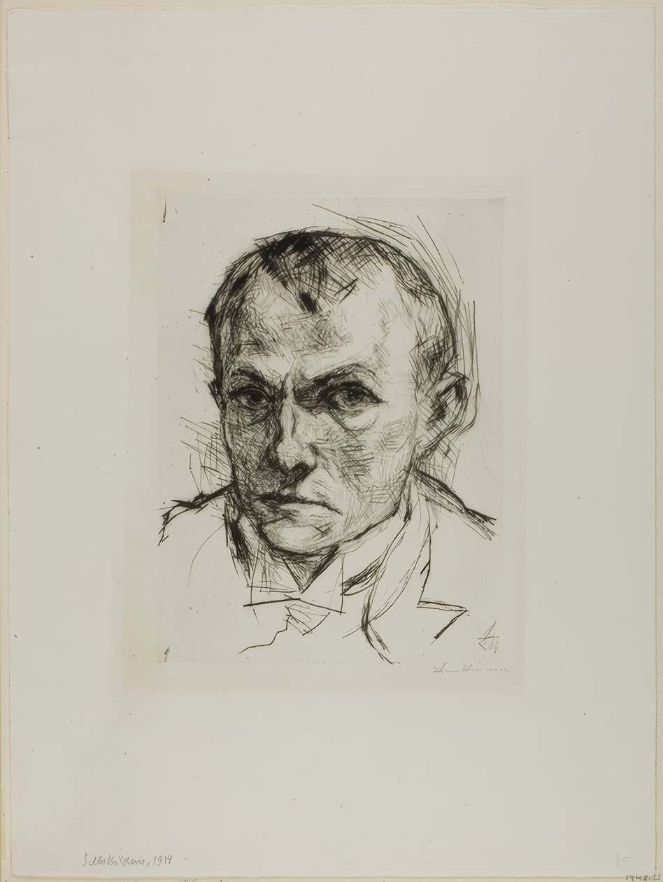 Self-Portrait بواسطة ماكس بيكمان