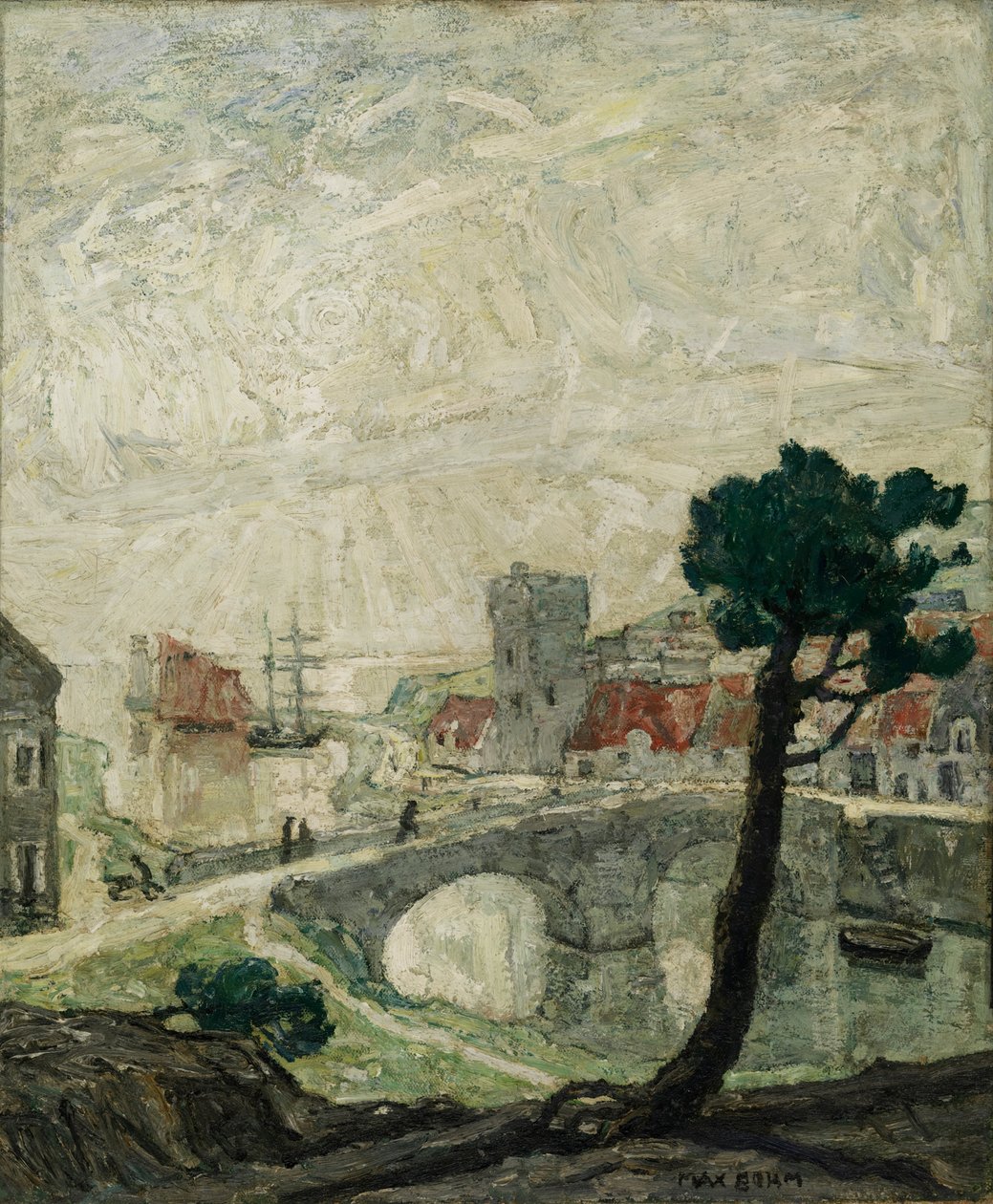 الميناء القديم ، 1921. بواسطة ماكس بوم