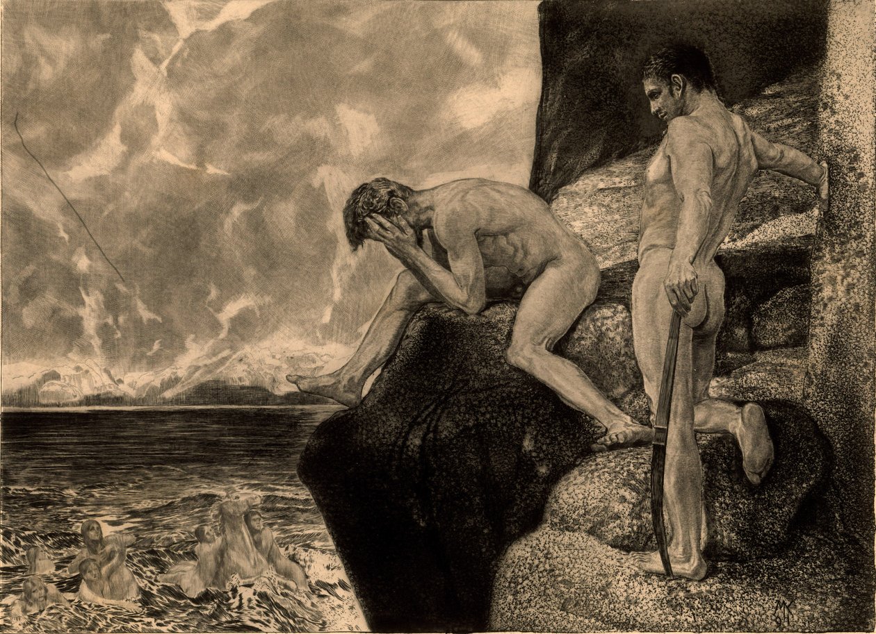 Opus XII ، برامز فانتسي ، 1894. بواسطة ماكس كلنجر