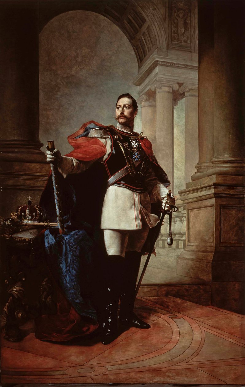 صورة للإمبراطور الألماني فيلهلم الثاني 1859-1941 ، ملك بروسيا ، 1904. بواسطة ماكس كونر