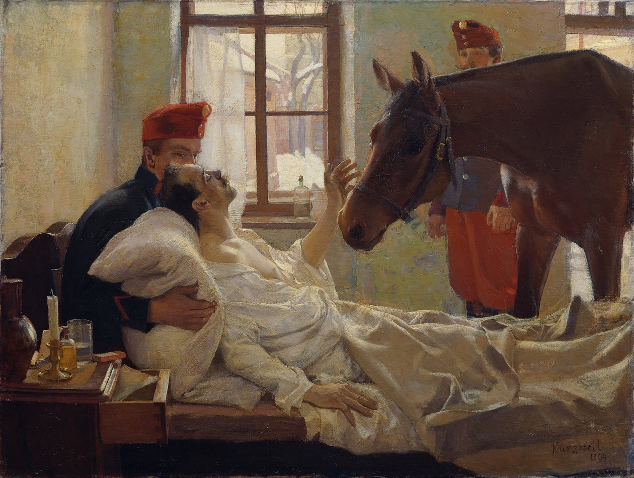 زائر عزيز ، 1894. بواسطة ماكس كورزويل