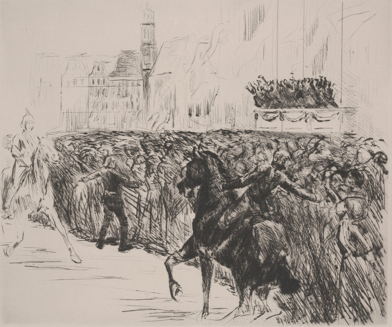 وصول ملكة هولندا 1913 بواسطة ماكس ليبرمان
