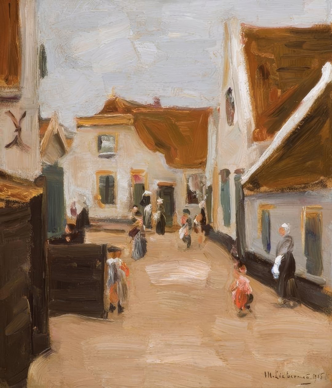 M.Liebermann ، Dorfstrasse في Noordwijk بواسطة ماكس ليبرمان