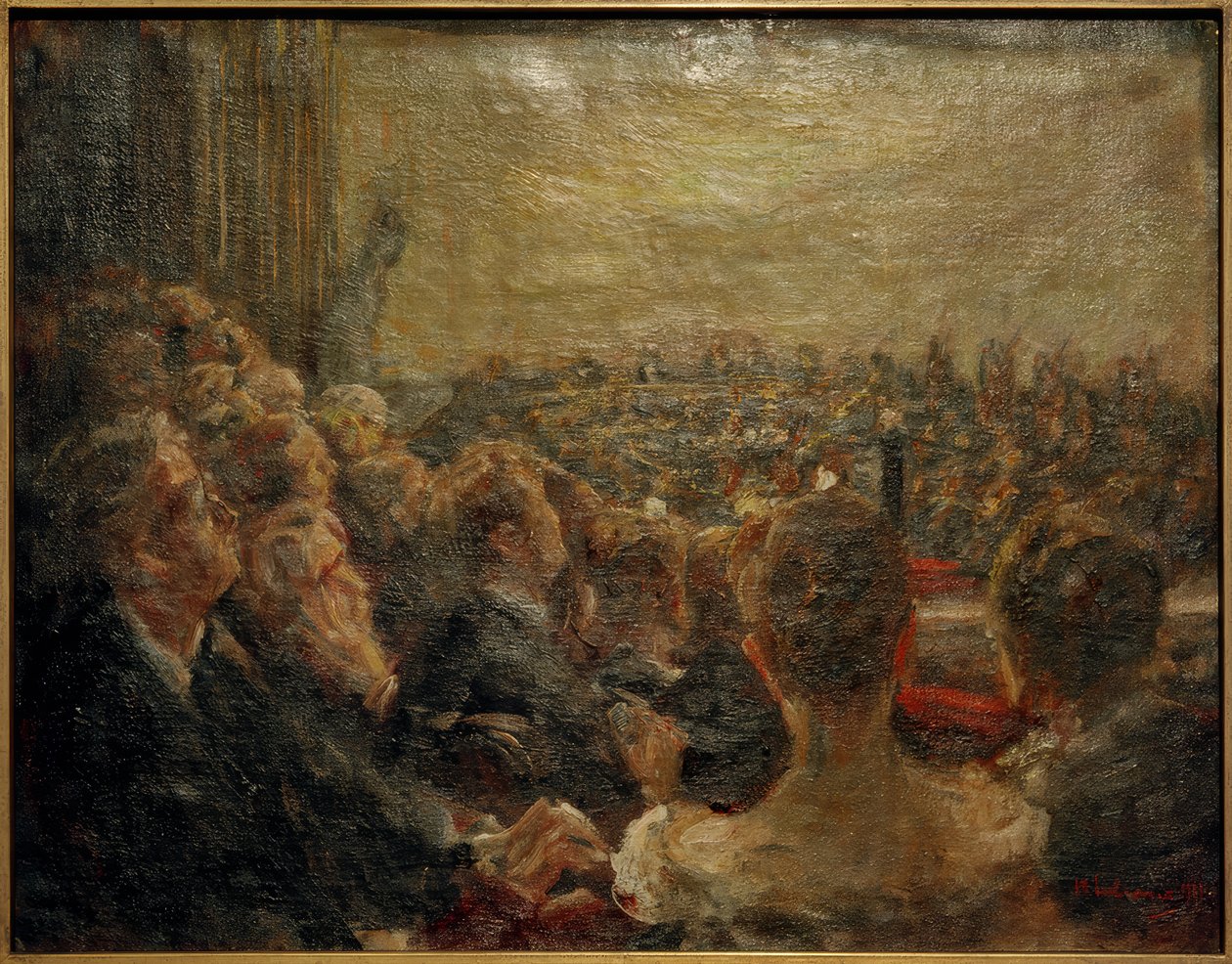 M.Liebermann ، حفل موسيقي في الأوبرا بواسطة ماكس ليبرمان