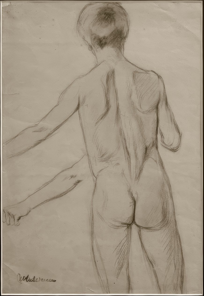 M.Liebermann ، دراسة لوحة Bathing Boys بواسطة ماكس ليبرمان
