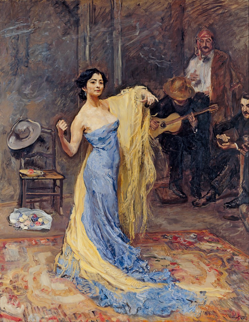 صورة للراقصة ماريتا دي ريجاردو، 1904 بواسطة ماكس Slevogt