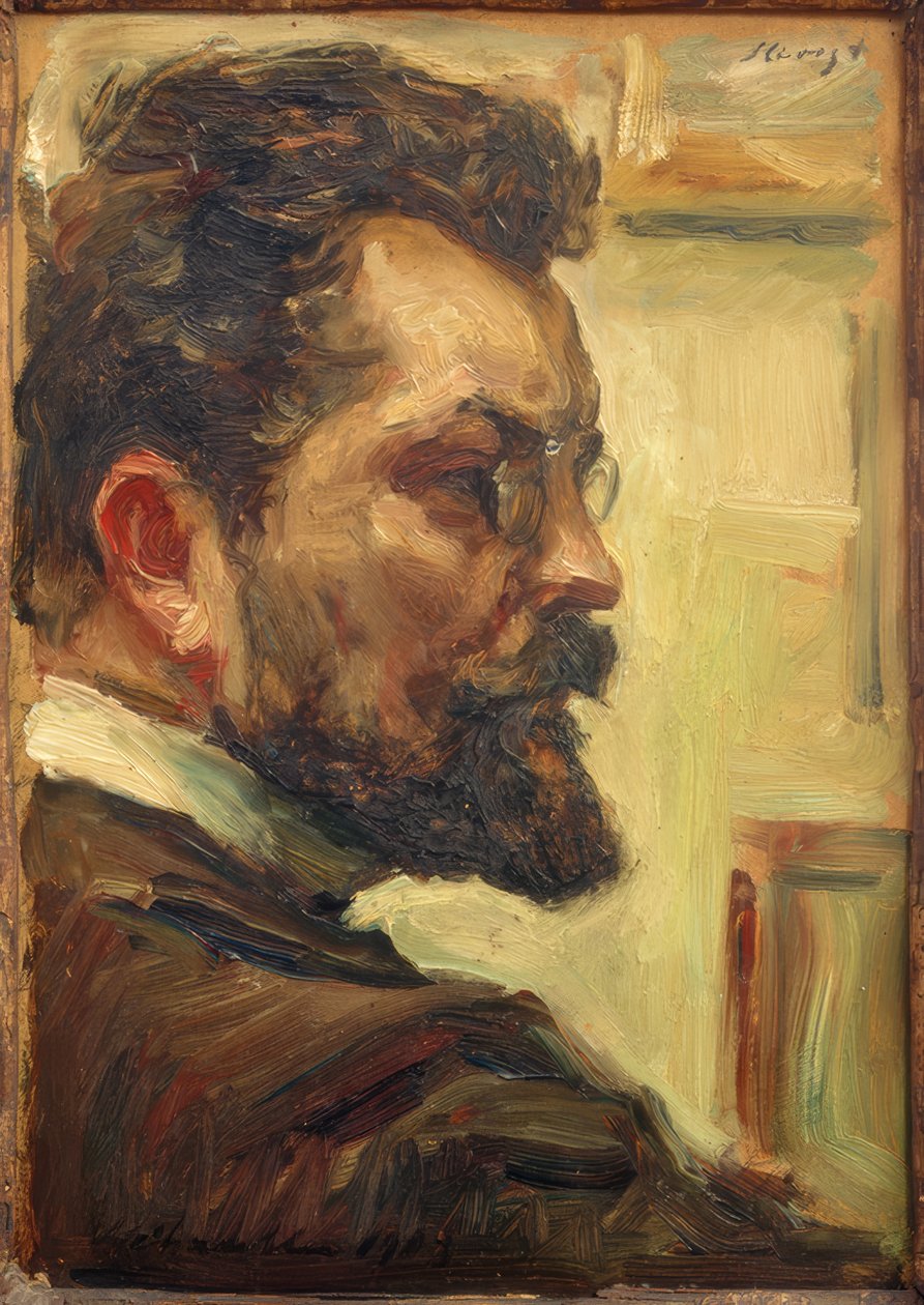 ماكس سليفوغت - بورتريه ذاتي 1903 بواسطة ماكس Slevogt