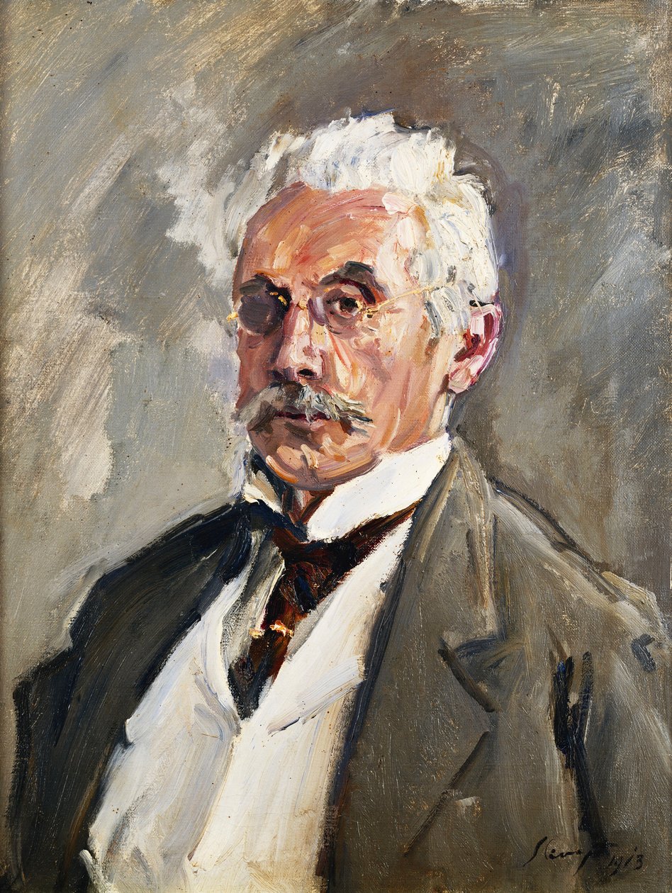 صورة لكارل ستاينبارت ، 1910 بواسطة ماكس Slevogt