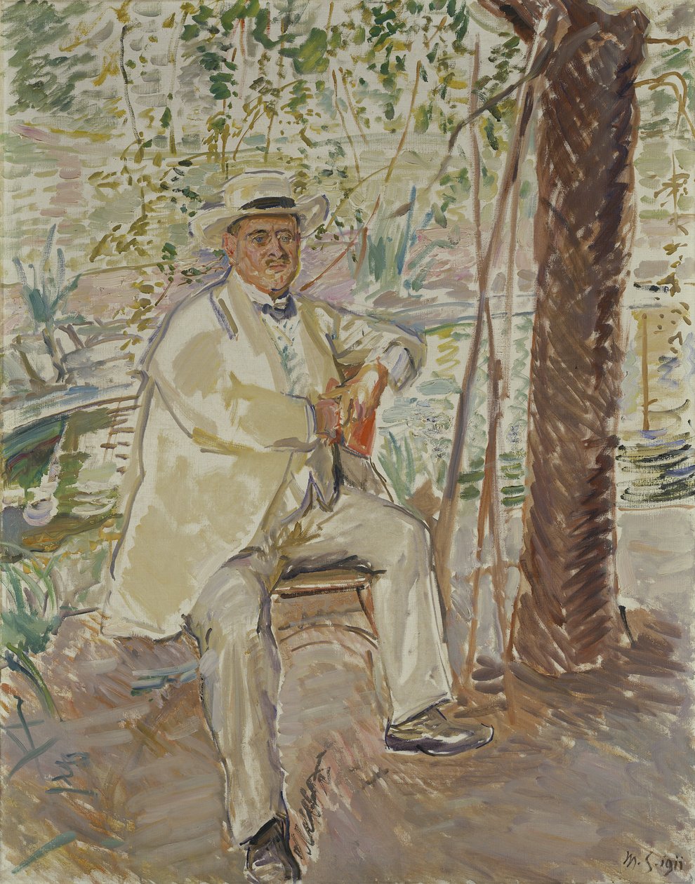 مؤرخ الفن الأستاذ د. كارل فول (1867-1917) 1911 بواسطة ماكس Slevogt