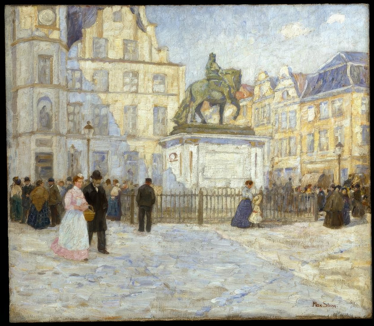 Marktplatz و Jan Wellem بواسطة ماكس ستيرن