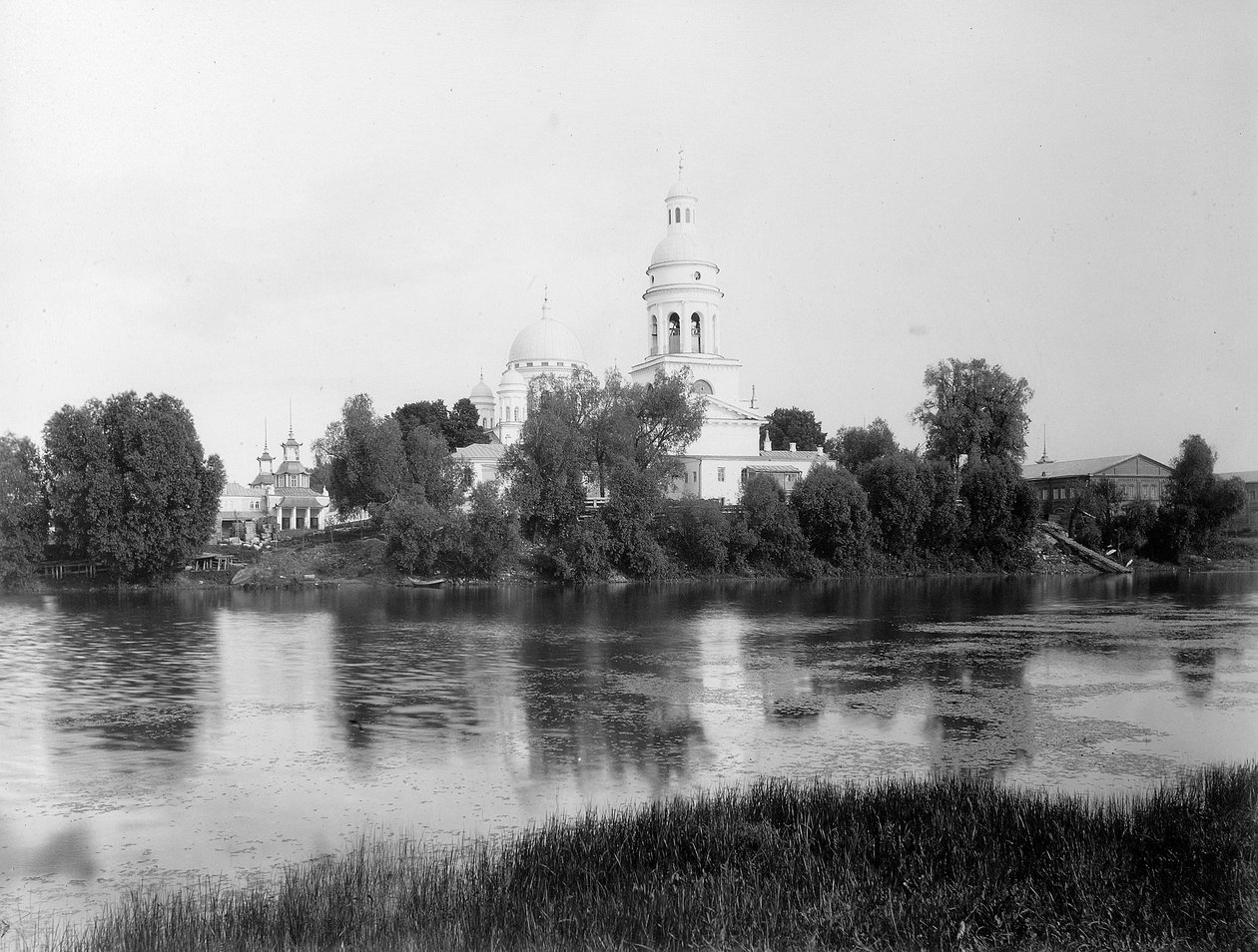 كاتدرائية المخلص كاتدرائية المعرض القديم ، نيجني نوفغورود ، روسيا ، 1896 بواسطة مكسيم دميترييف