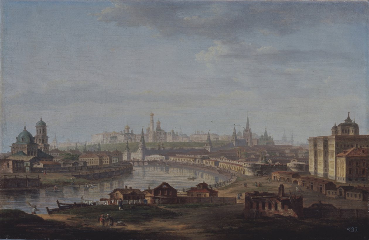 منظر موسكو بواسطة مكسيم Nikiphorovich Vorobyev