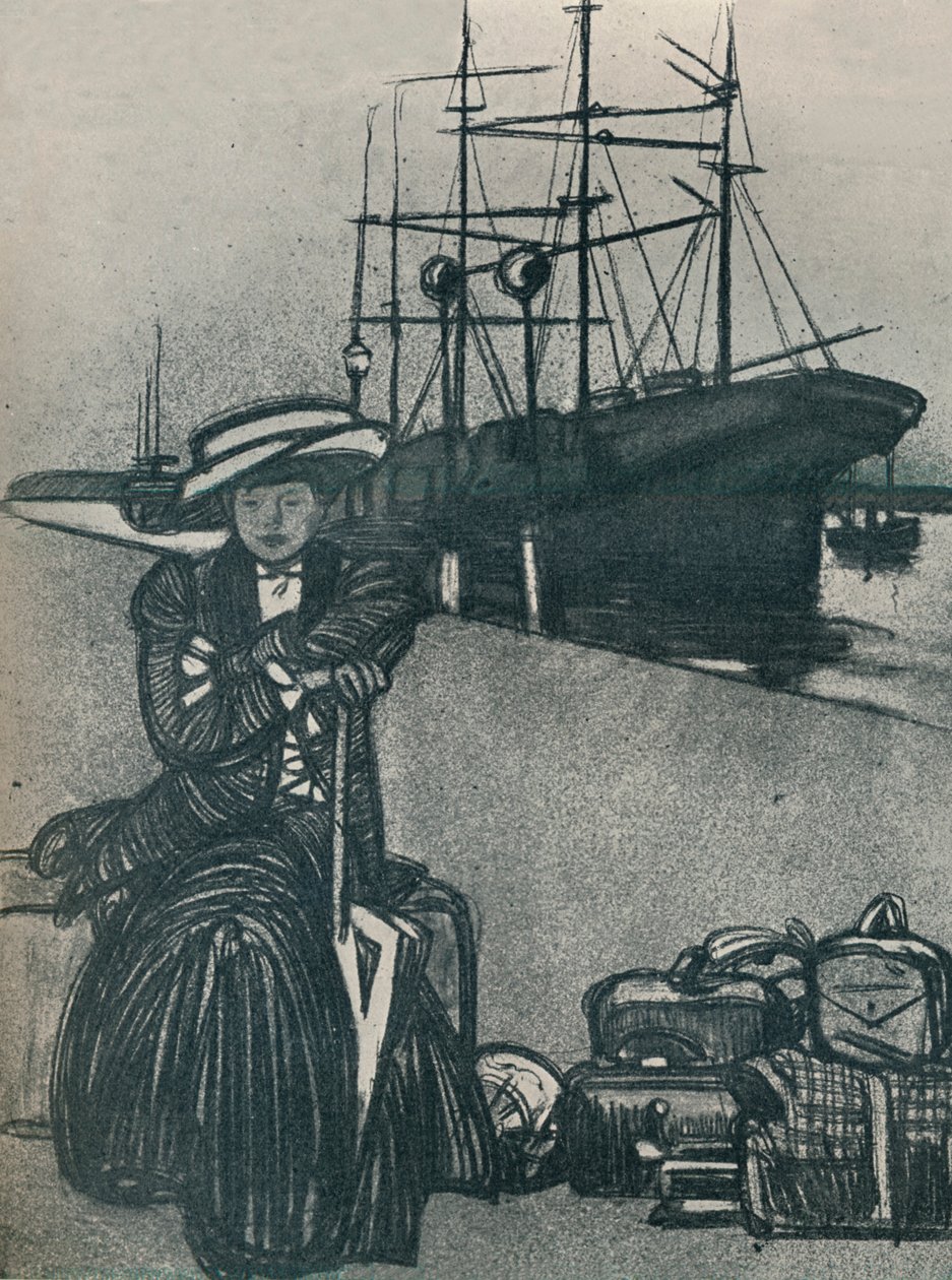 المسافر ، c1920 ، 1923 بواسطة ماكسيم بيير جول ديثوماس