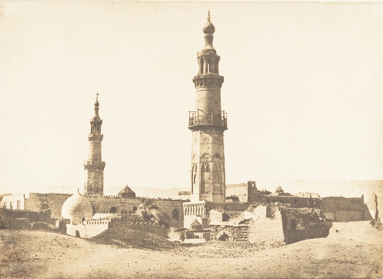 مسجد علي باي في جرجه ، 1849-50. بواسطة ماكسيم دو كامب