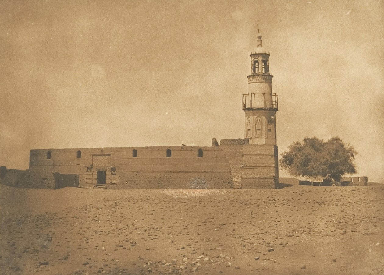 مسجد Haou Diospolis parva ، 1849-50. بواسطة ماكسيم دو كامب