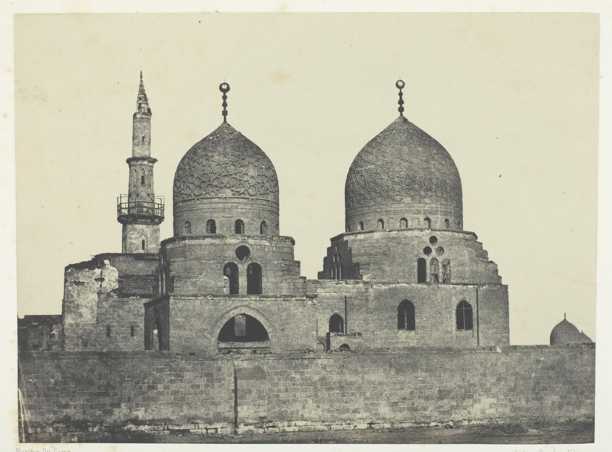 مسجد وضريح السلطان كانسو الجوري ، لو كاير ، 184951 ، طبعت عام 1852. بواسطة ماكسيم دو كامب