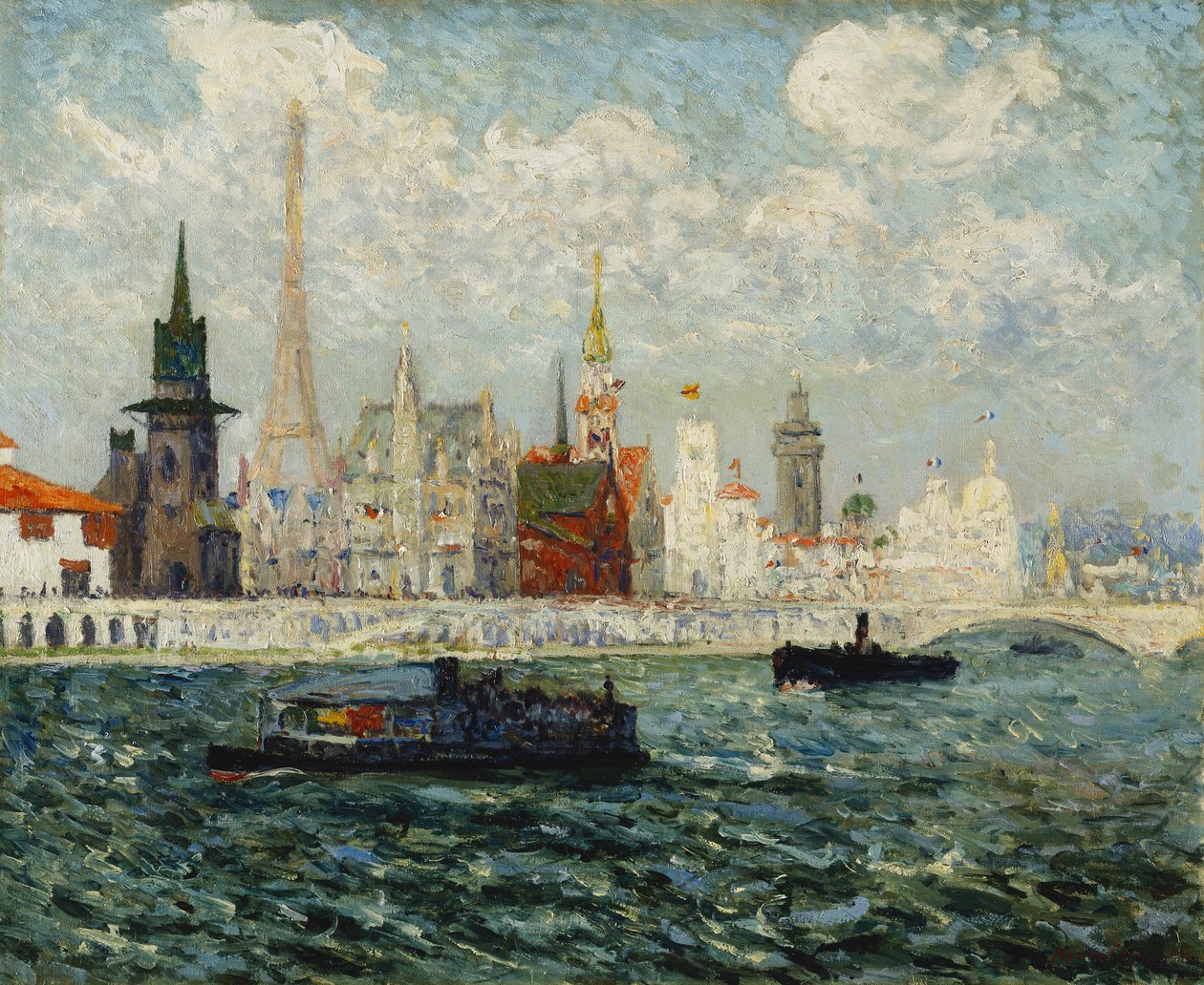 Les Pavillons ، معرض باريس الدولي ، 1900 ، 1900 بواسطة مكسيم اميل لويس موفرا
