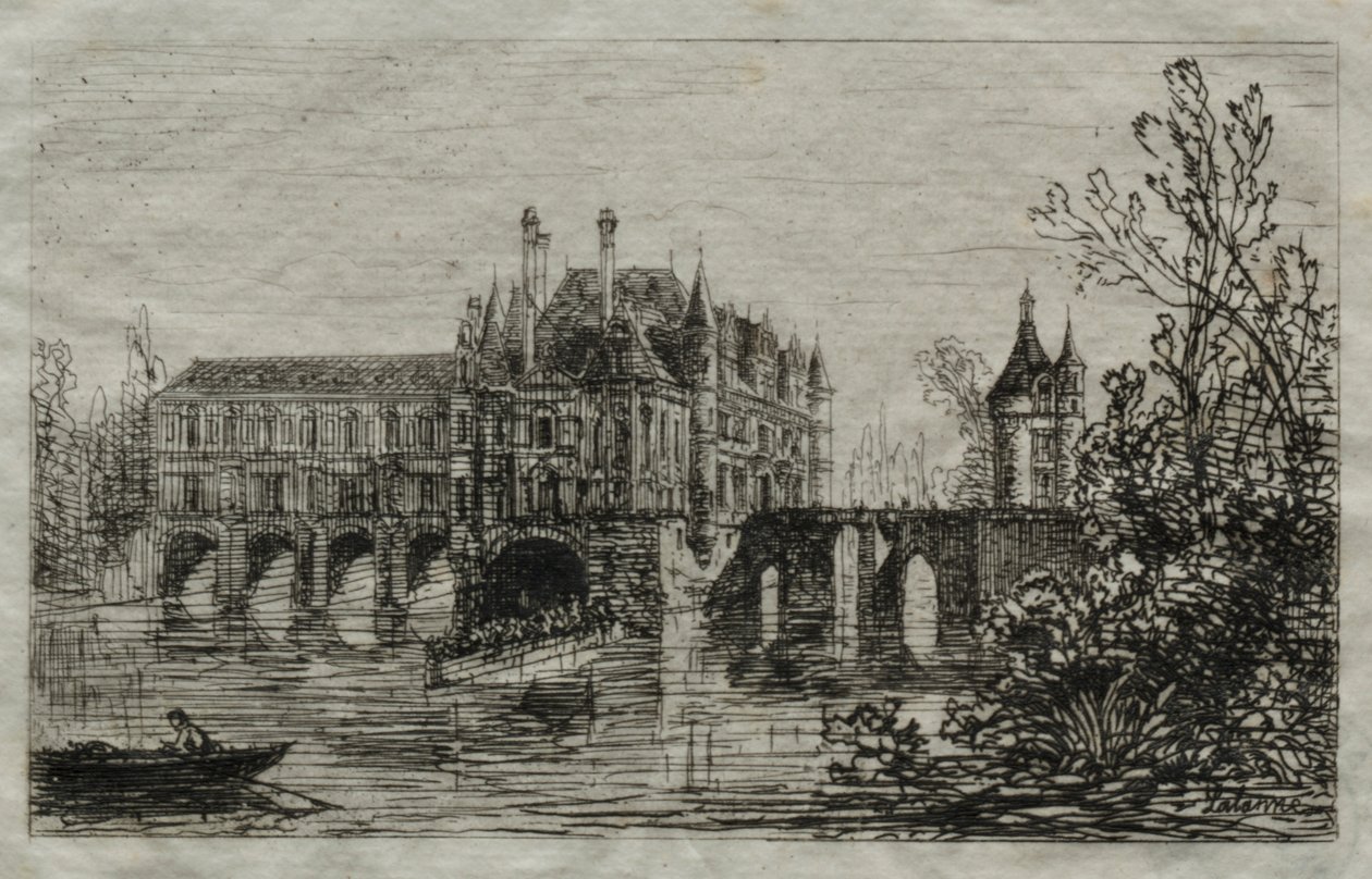 قلعة Chenonceau بواسطة مكسيم لالان