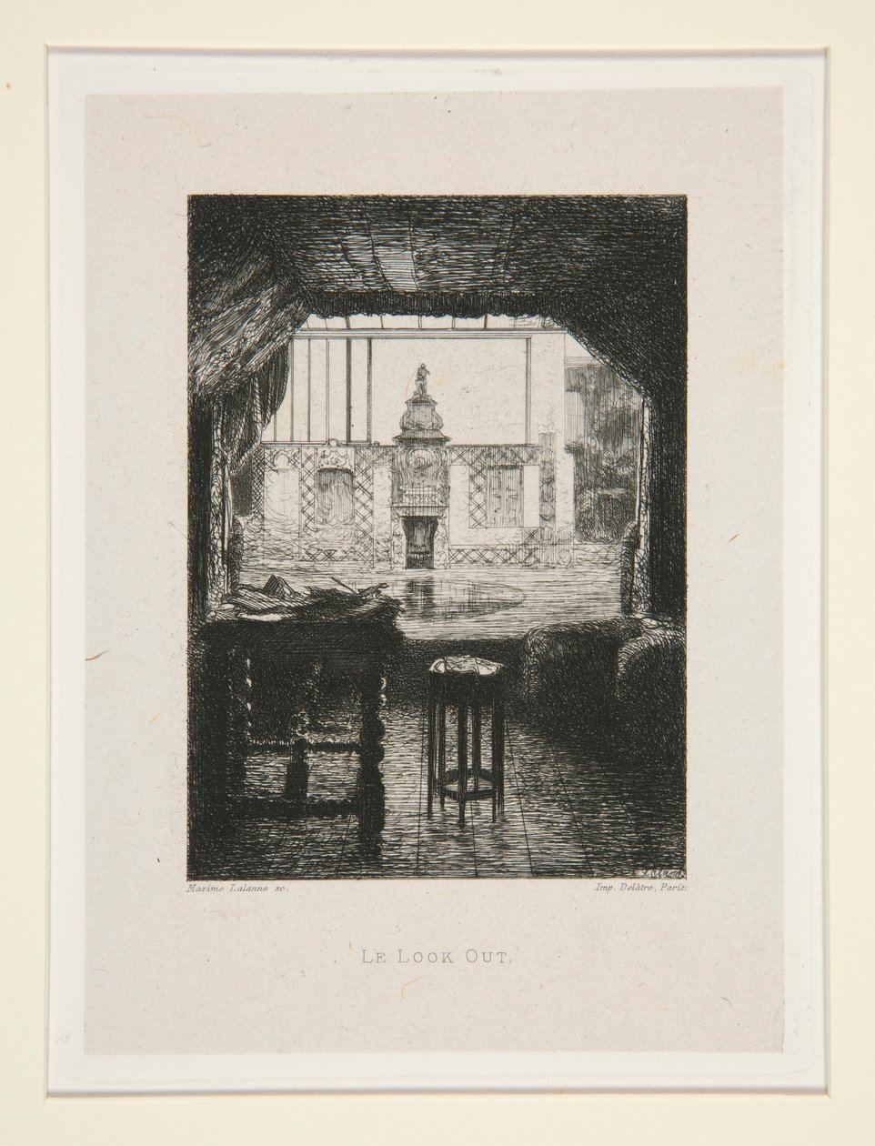لو انظر للخارج ، رر. 10 من جناح Chez Victor Hugo (Victor Hugo بواسطة مكسيم لالان