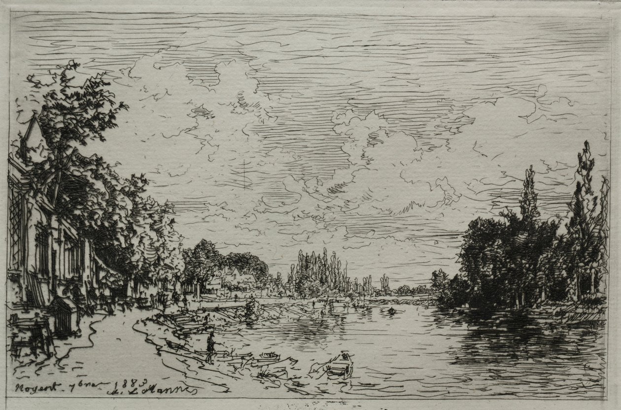 الغرق 1883. بواسطة مكسيم لالان