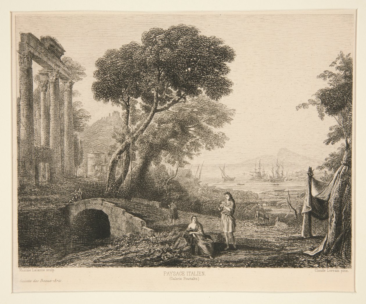 Paysage Italien (المناظر الطبيعية الإيطالية) بواسطة مكسيم لالان
