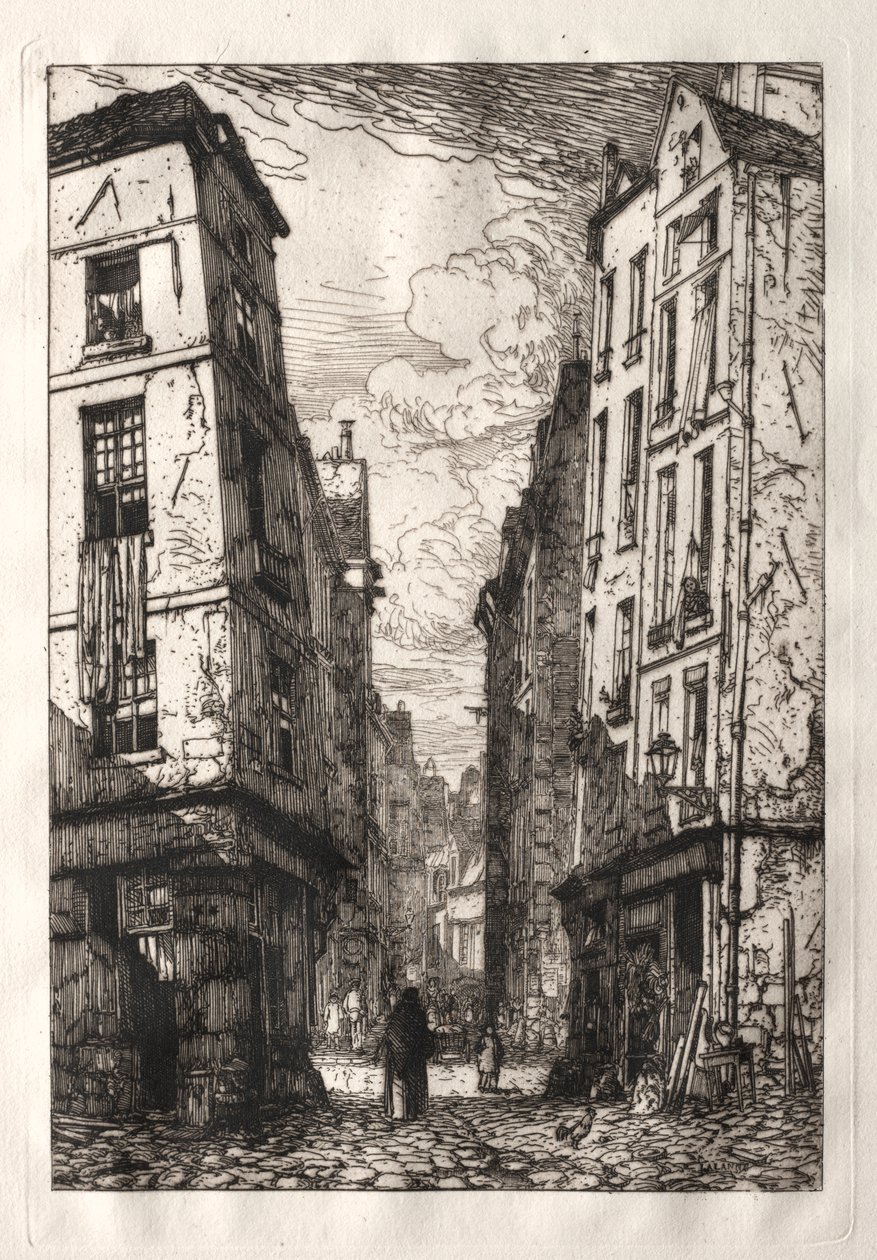 Rue des Marmousets (باريس القديمة) بواسطة مكسيم لالان