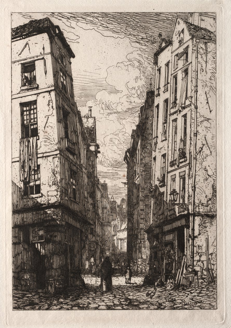 Rue des Marmousets (باريس القديمة) بواسطة مكسيم لالان
