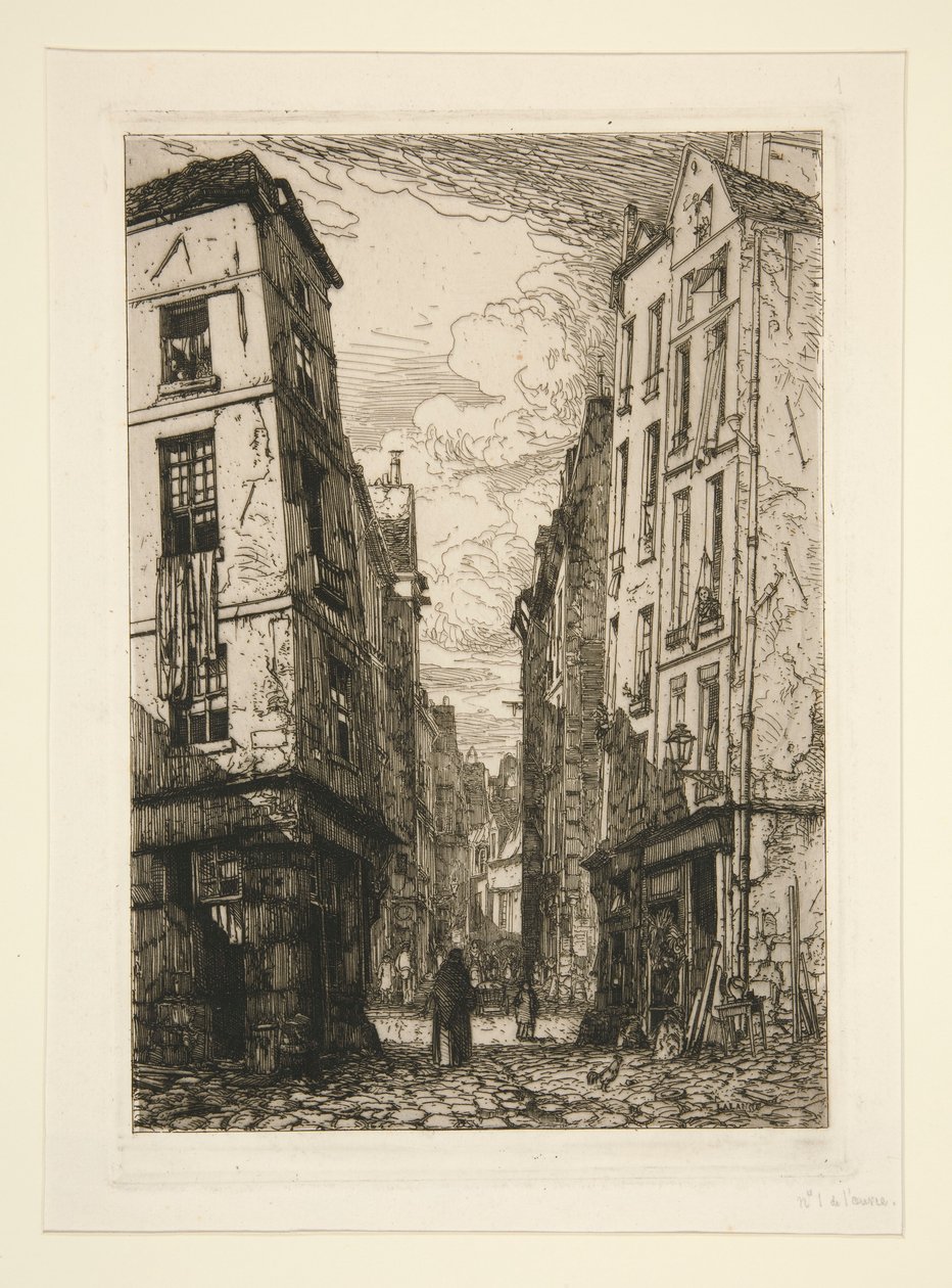 Rue des Marmousets (باريس القديمة) بواسطة مكسيم لالان