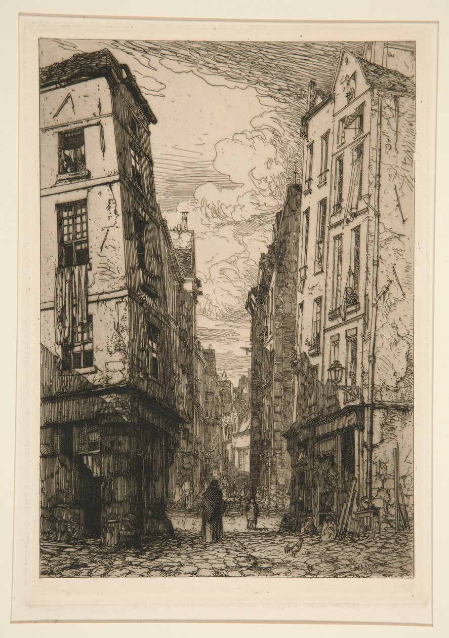 Rue des Marmousets (باريس القديمة) بواسطة مكسيم لالان