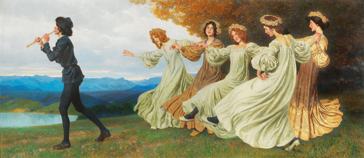 أغنية قديمة ، 1905. بواسطة ماكسيميليان لينز