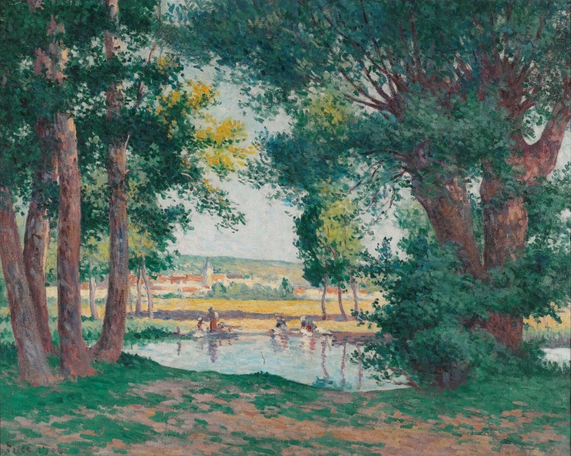 Bessy-Sur-Cure ، Les Lavandieres by the Water بواسطة ماكسيميلين لوس