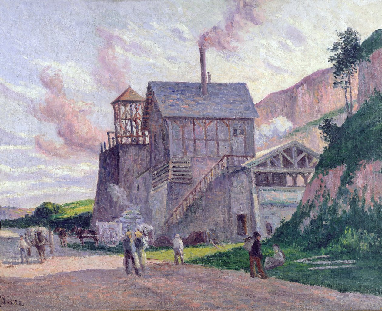 مصنع الأسمنت في Vermenton بواسطة ماكسيميلين لوس