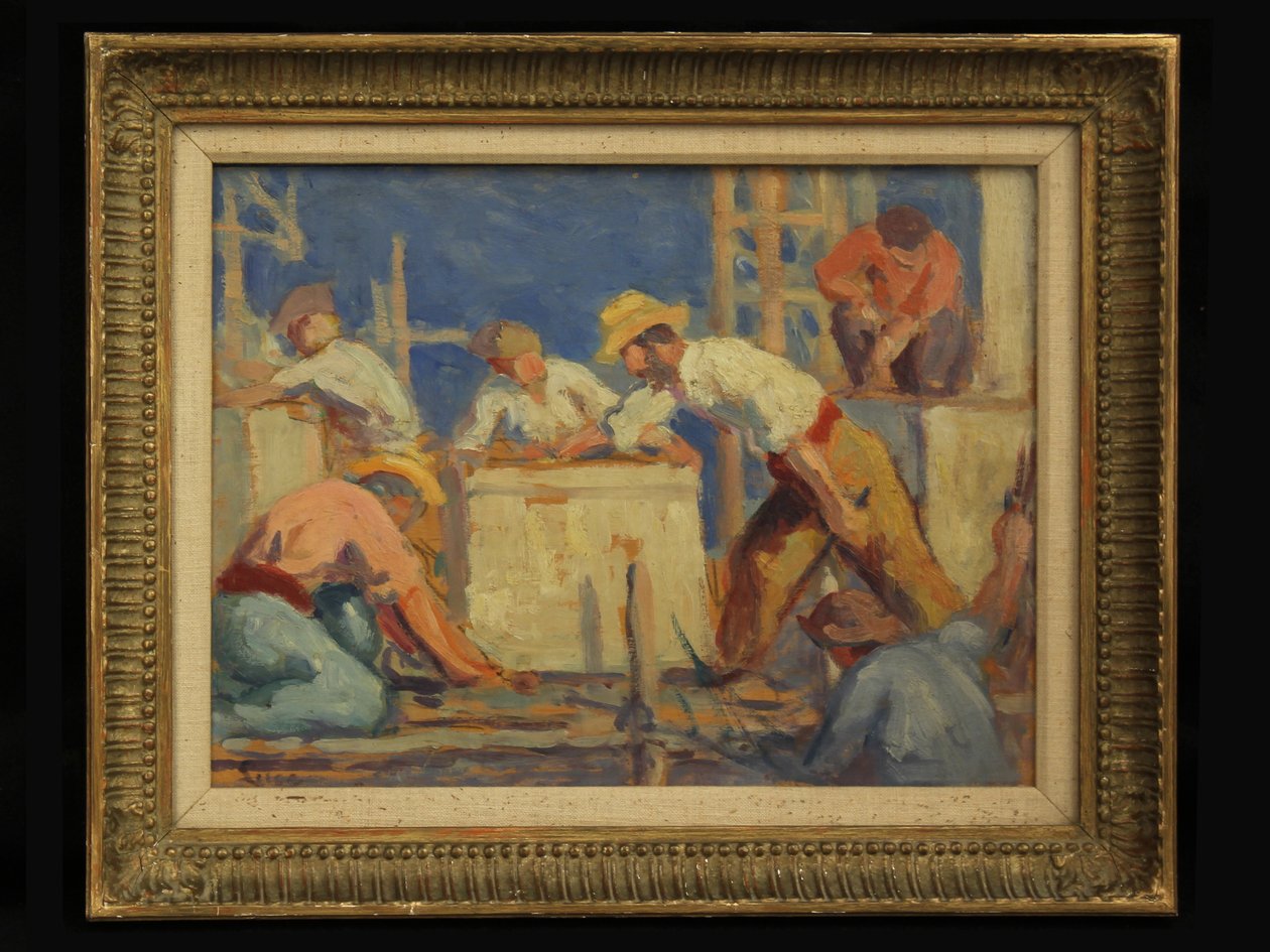 عمال ، 1910 بواسطة ماكسيميلين لوس